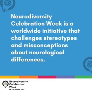 Picture of a Neurodiversity Celebration Week advert